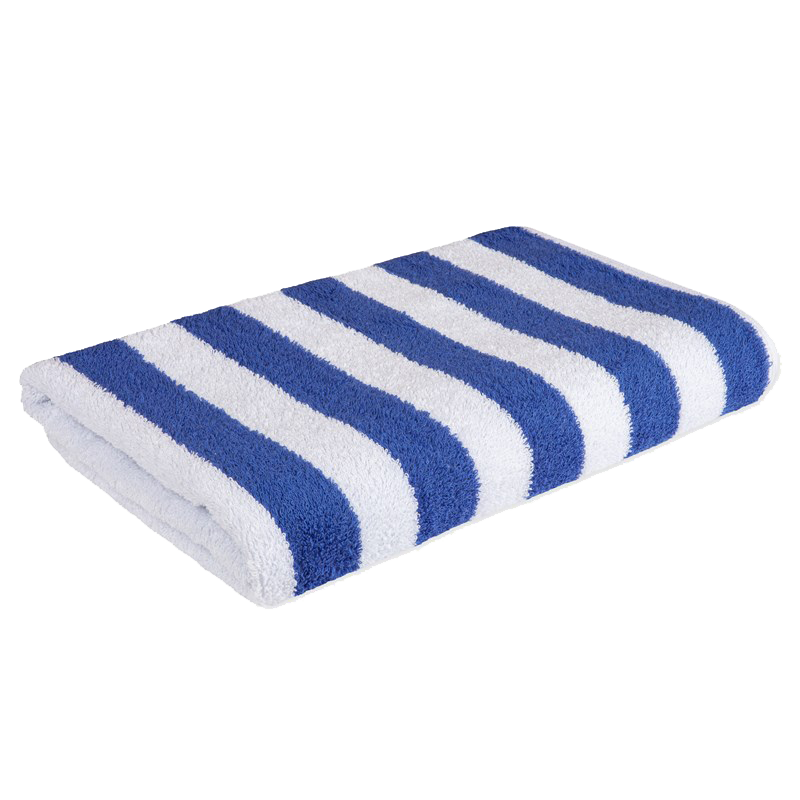 Pool Towel Yellow Stripe 12lb