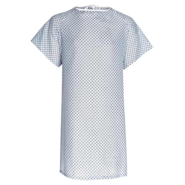 Economical Patient Gown - Cotton/Poly - Carelin Supplies