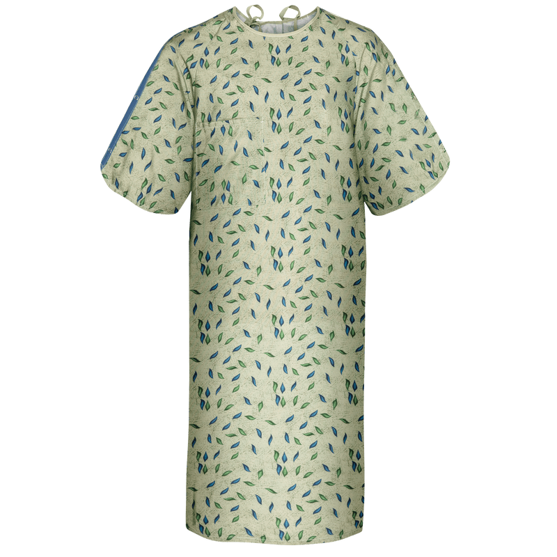 IV Patient Gowns - 100% Polyester - Carelin Supplies