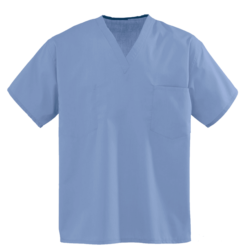 Medical Unisex Scrub Tops - Cotton/Poly - Carelin Supplies